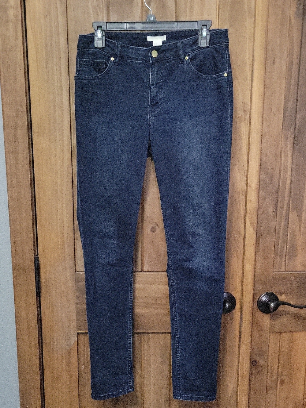 H&M Dark Blue Skinny Jeans - Women's